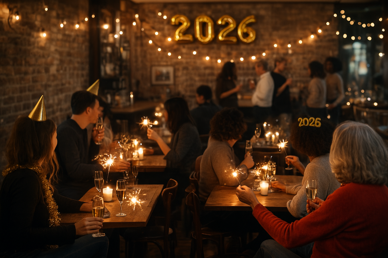 Le réveillon du Nouvel An : ça se passe au Trait d’union !